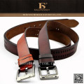 Ceinture de cuir originale originale pour homme en cuir de vachette